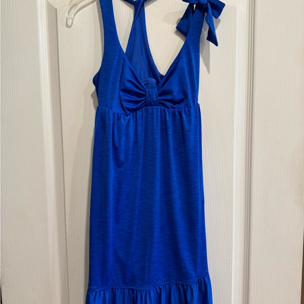 Betsey Johnson Blue Swim Coverup